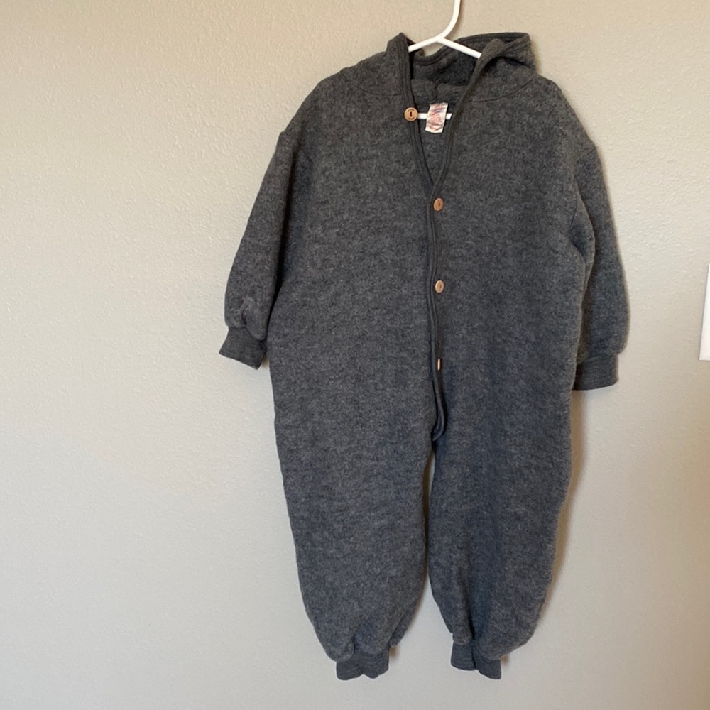 Engel Merino wool snow suit 3t